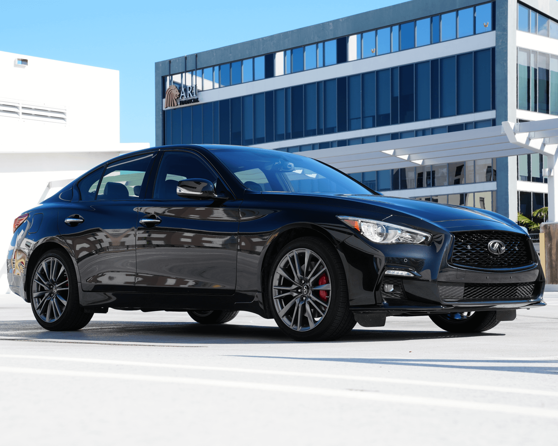 Infiniti Q50 2024 Red Sport